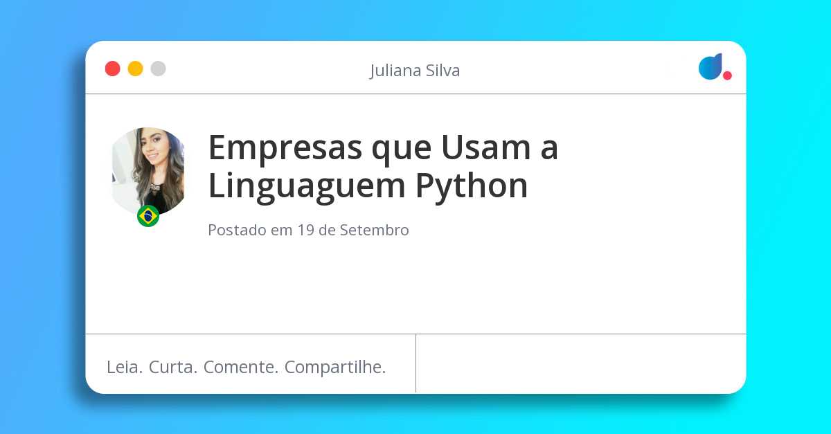 Empresas que Usam a Linguaguem Python