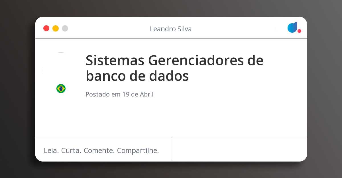 São Exemplos De Sistemas Gerenciadores De Banco De Dados